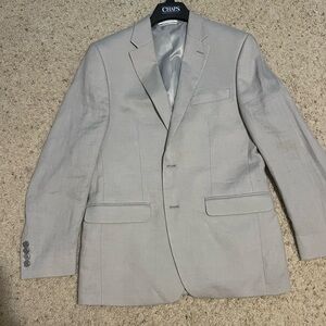 Chaps Men's Blazer in Light Gray